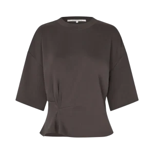 Missouri Tee - Dark Brown Melange