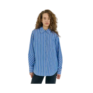Nicci Shirt - Off-White Stripe