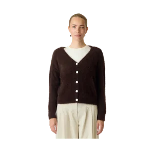 YASMalli Knit Cardigan - Coffee Bean