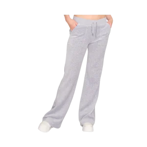 Layla Low Rise Pocket Pant - Silver Marl