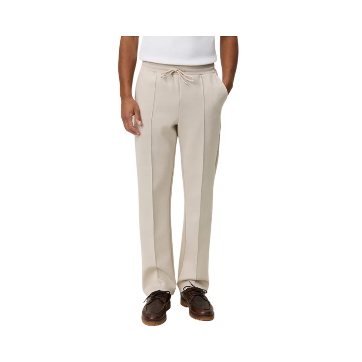 Ballier Crew Casual Track Pants - Light Sand - Bild 4