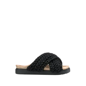 Woven Slipper - Black