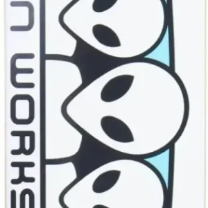 Alien Workshop Spectrum Komplett Skateboard (Vit/Röd/Gul)