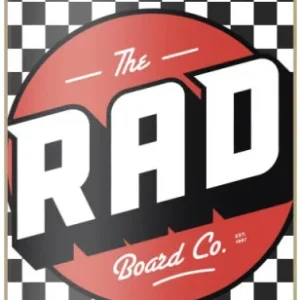 RAD Checkers Progressive Komplett Skateboard (Svart/Vit)
