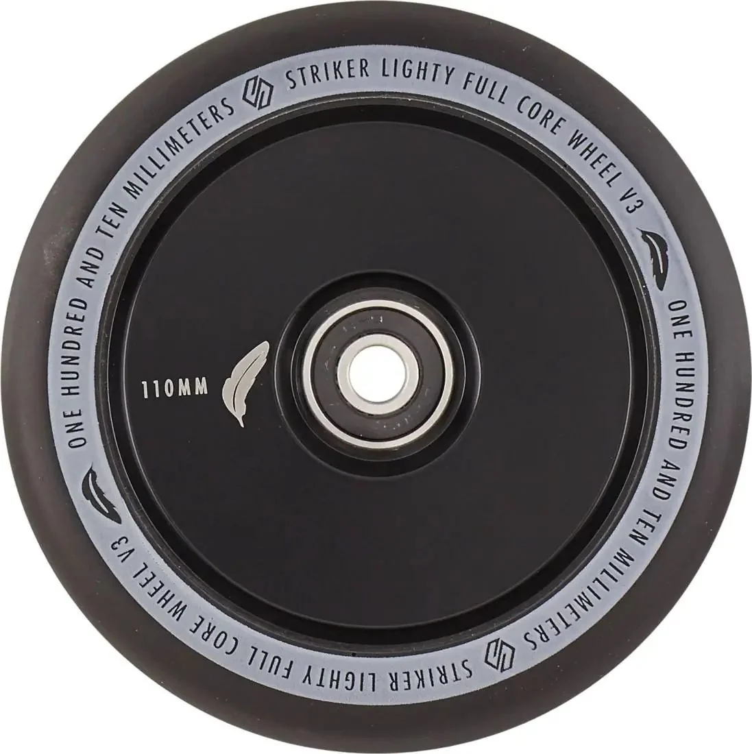 Striker Lighty Full Core V3 Svart Sparkcykel Hjul (Svart)