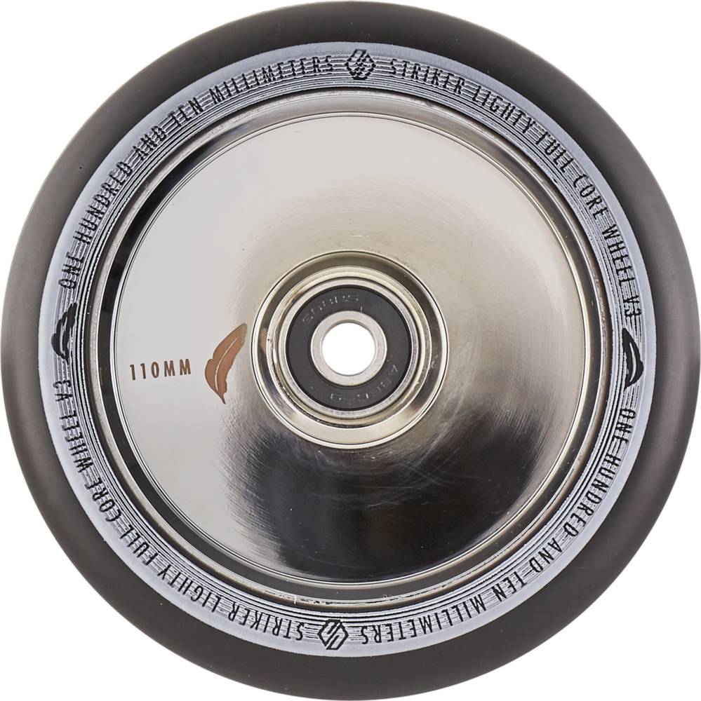 Striker Lighty Full Core V3 Svart Sparkcykel Hjul (Chrome) - Bild 2