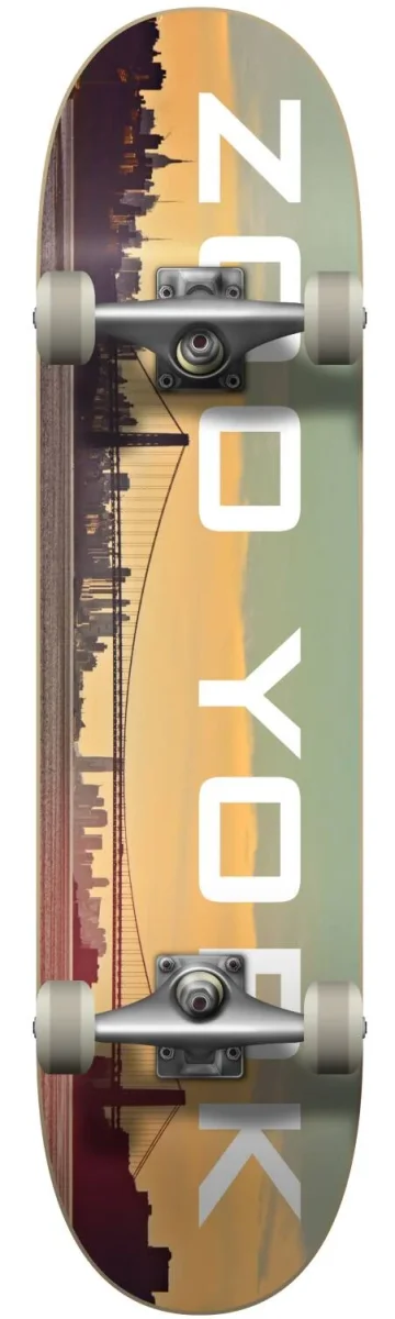 Zoo York Block Buster Komplett Skateboard (Bridge)